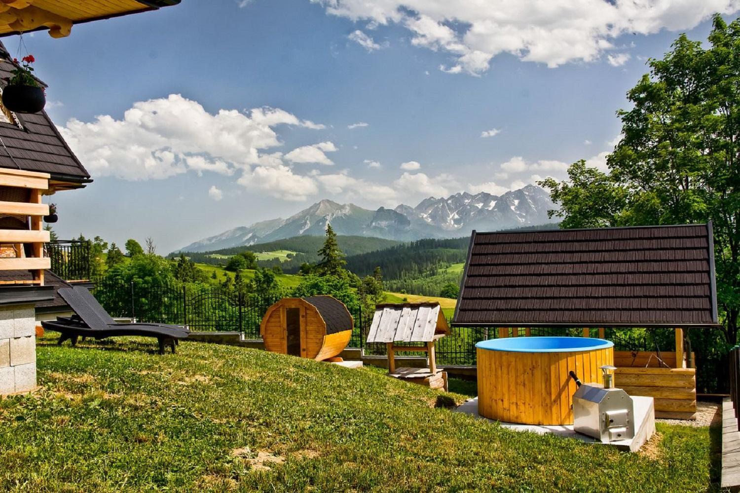 Domki Gliczarowski Z Jacuzzi & Sauna ザコパネ エクステリア 写真